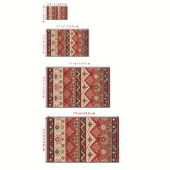 Bohemian Persian Area Rug Living Room Cashmere Carpet