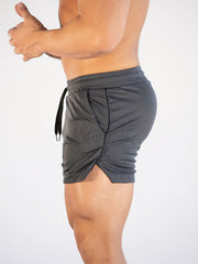 Men's Quick Dry Drawstring Sport Shorts For Outdoor Activities