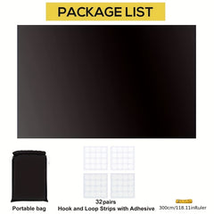 DIY Portable Travel Blackout Curtain - Home Decor