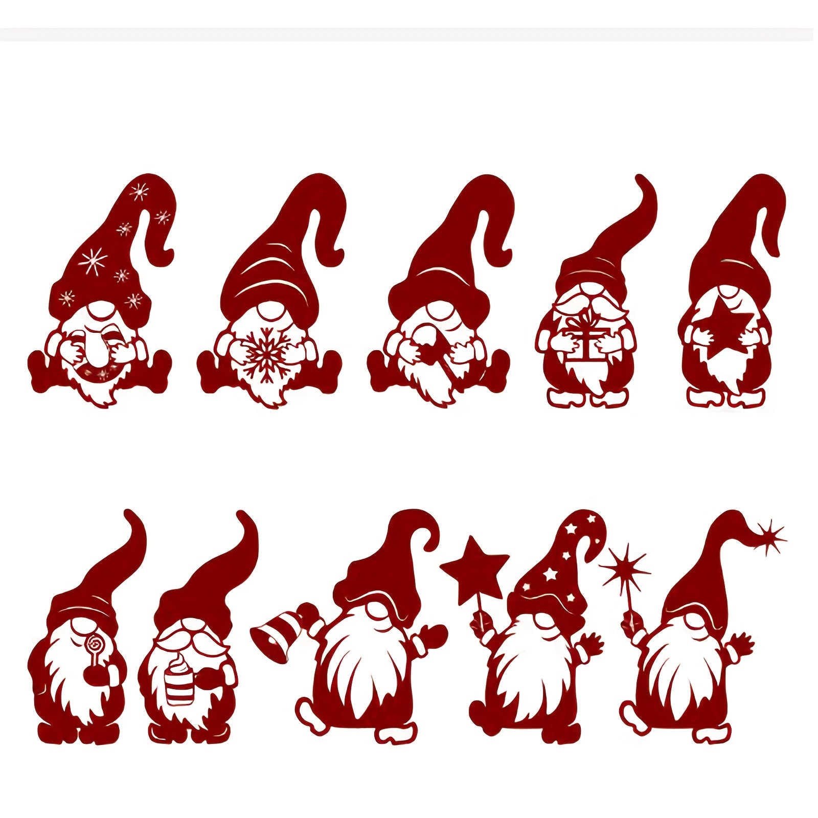 Christmas Santa Claus Die Cuts Snowflake Santa Cutting Dies DIY Scrapbooking