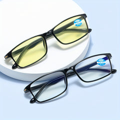 Men Anti Light Reading Glasses Casual Eyeglasses With Glasses Cloth