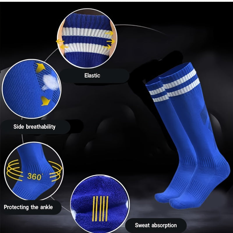 Men's Sport Socks Sweat Absorbing Breathable Socks for Basketball Football