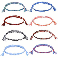 Braided Bracelet with Tassel - Gift for Her