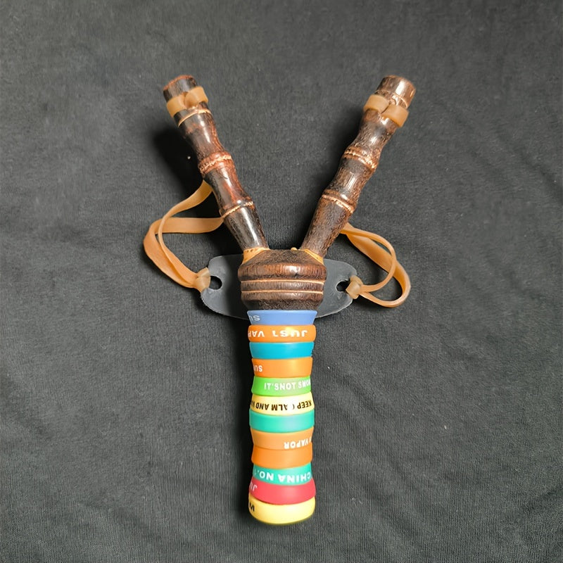 Bamboo Slingshot Toy For Outdoor Fun