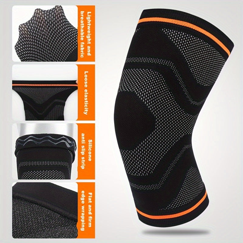 Sports Knee Pad Warm Pressurized Patella Sleeves Men's And Women's