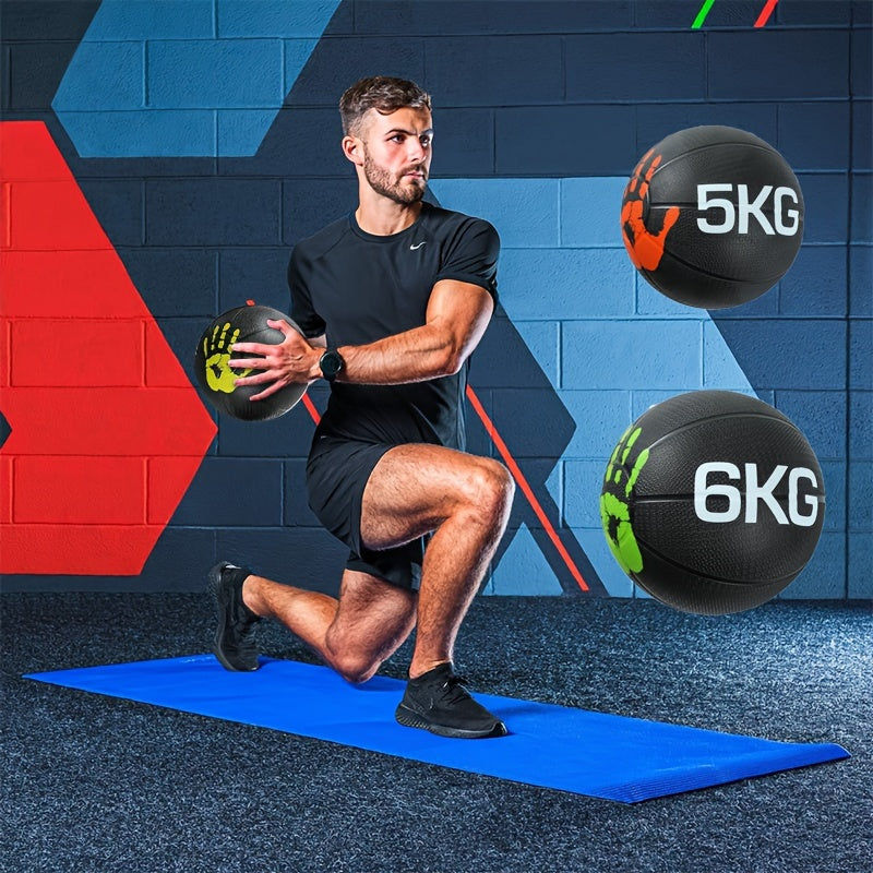 5kg 6kg Fitness Ball Workout Weighted Ball for Balance & Strength Training