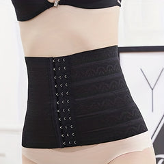 Front Buckle Waist Trainer Tummy Wrap Slim Girdle Belt Shapewear