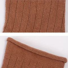 5 Pairs Baby Girls Breathable Comfy Socks for Spring Autumn Winter