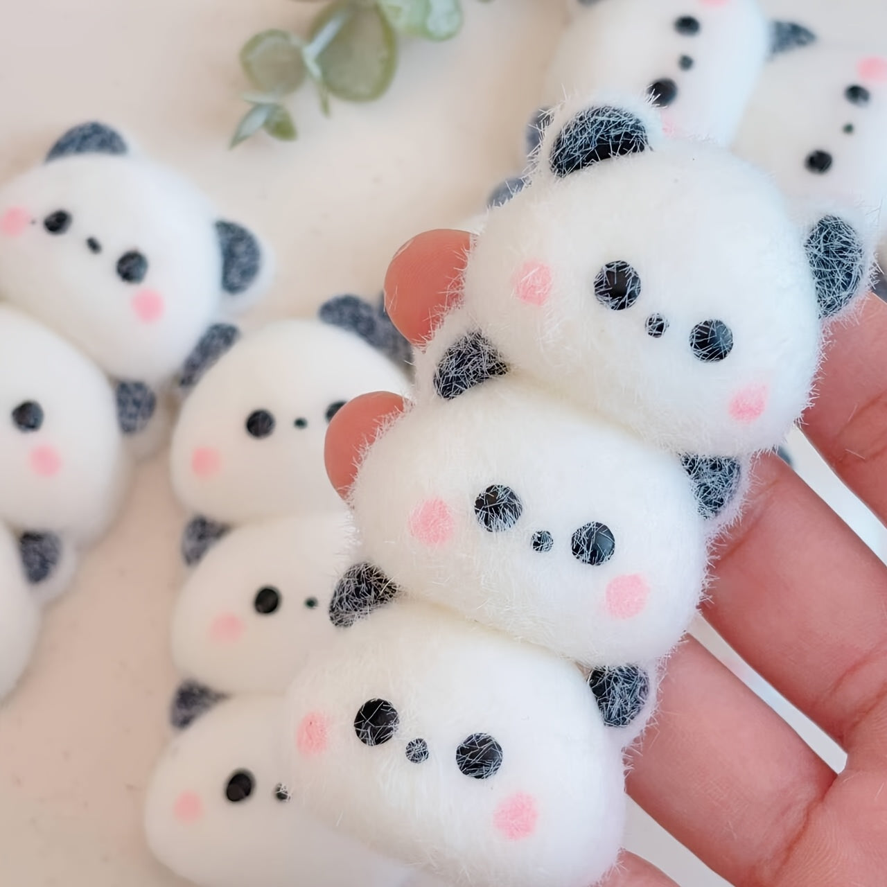 3 Panda Soft Plush Squeeze Toy Halloween Easter Year Gift
