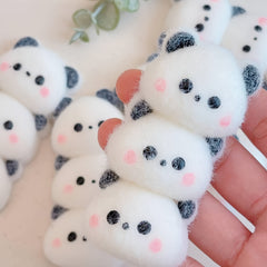 3 Panda Soft Plush Squeeze Toy Halloween Easter Year Gift