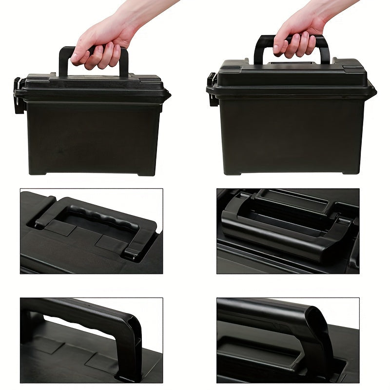 Plastic Tool Box Portable Handle Lightweight Storage Case