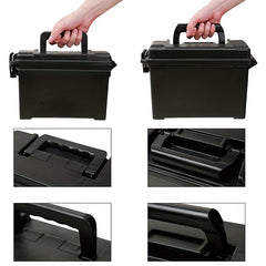 Plastic Tool Box Portable Handle Lightweight Storage Case