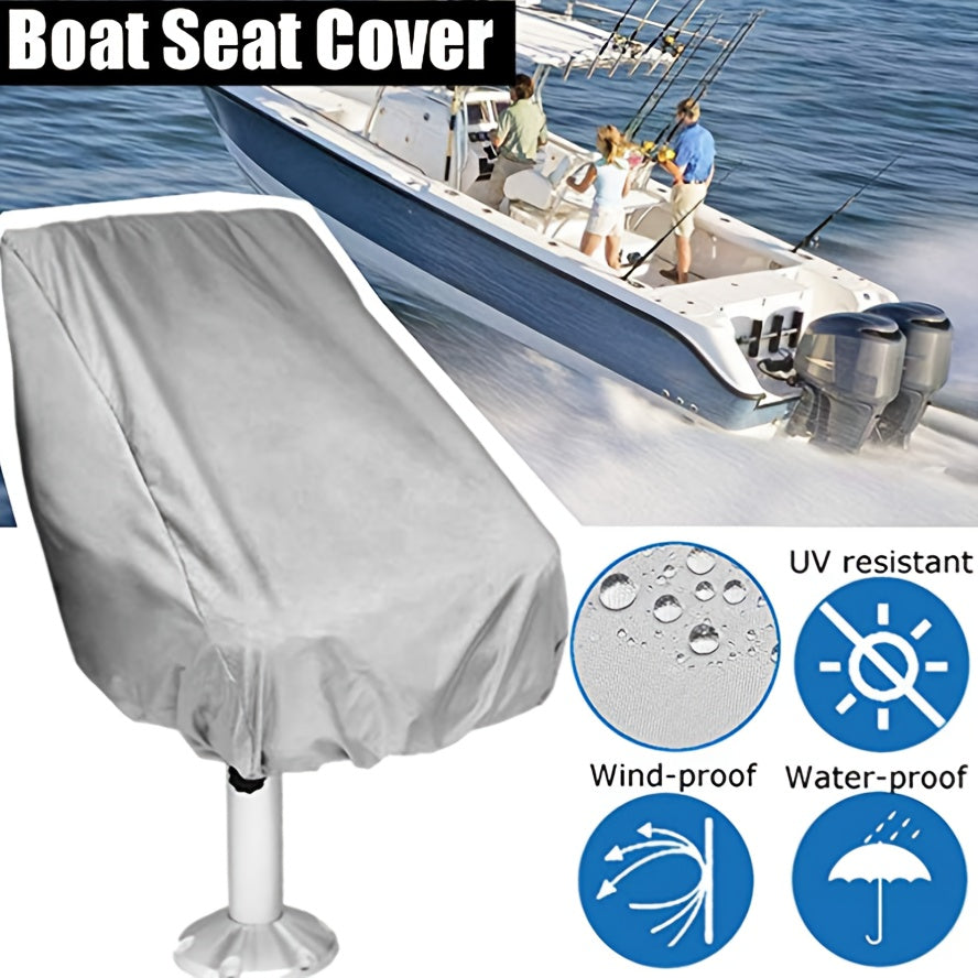 Waterproof Dustproof Boat Yacht Seat Cover 56x61x64cm