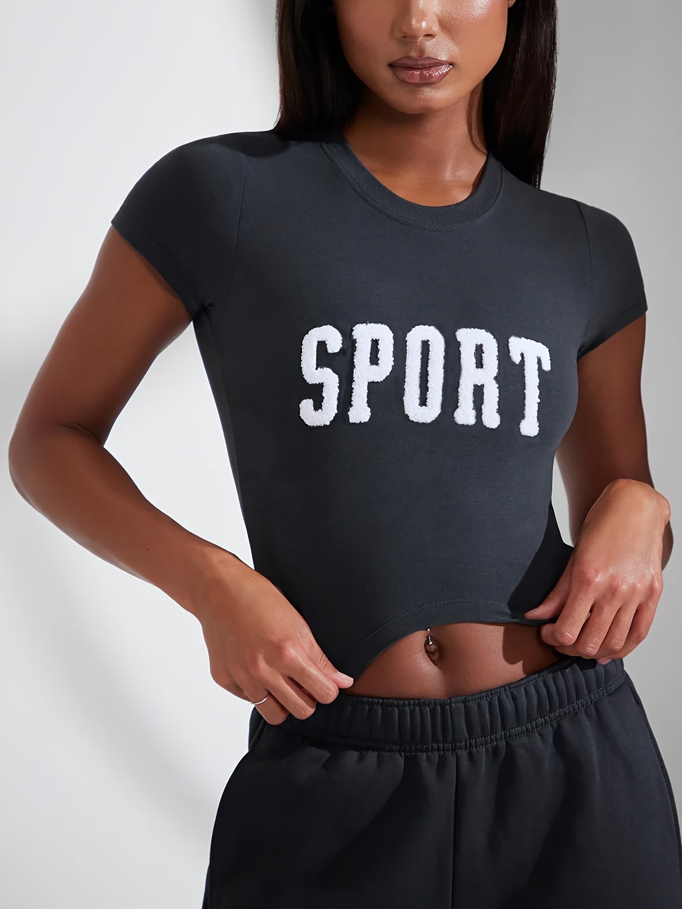 Sport Short Sleeve Yoga T shirt High Stretch Sports Running Top