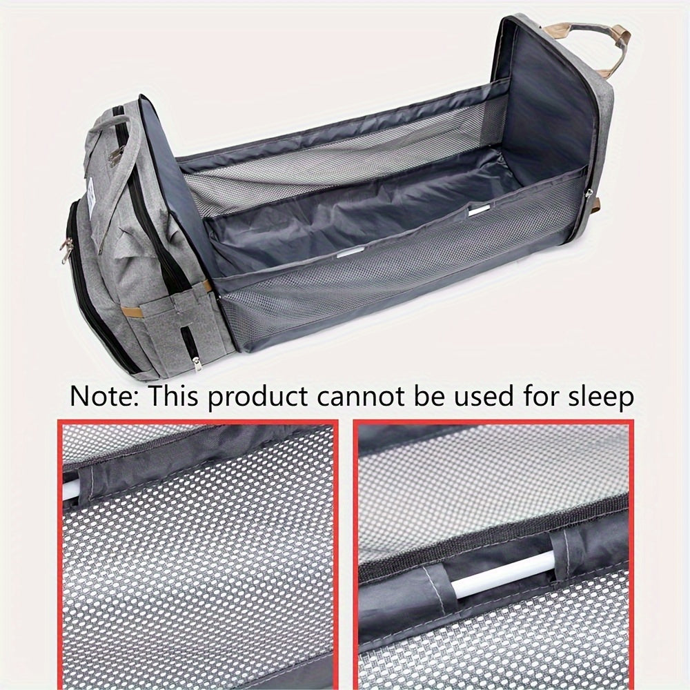 15 inch Foldable Backpack, Large Capacity, Durable Oxford Material