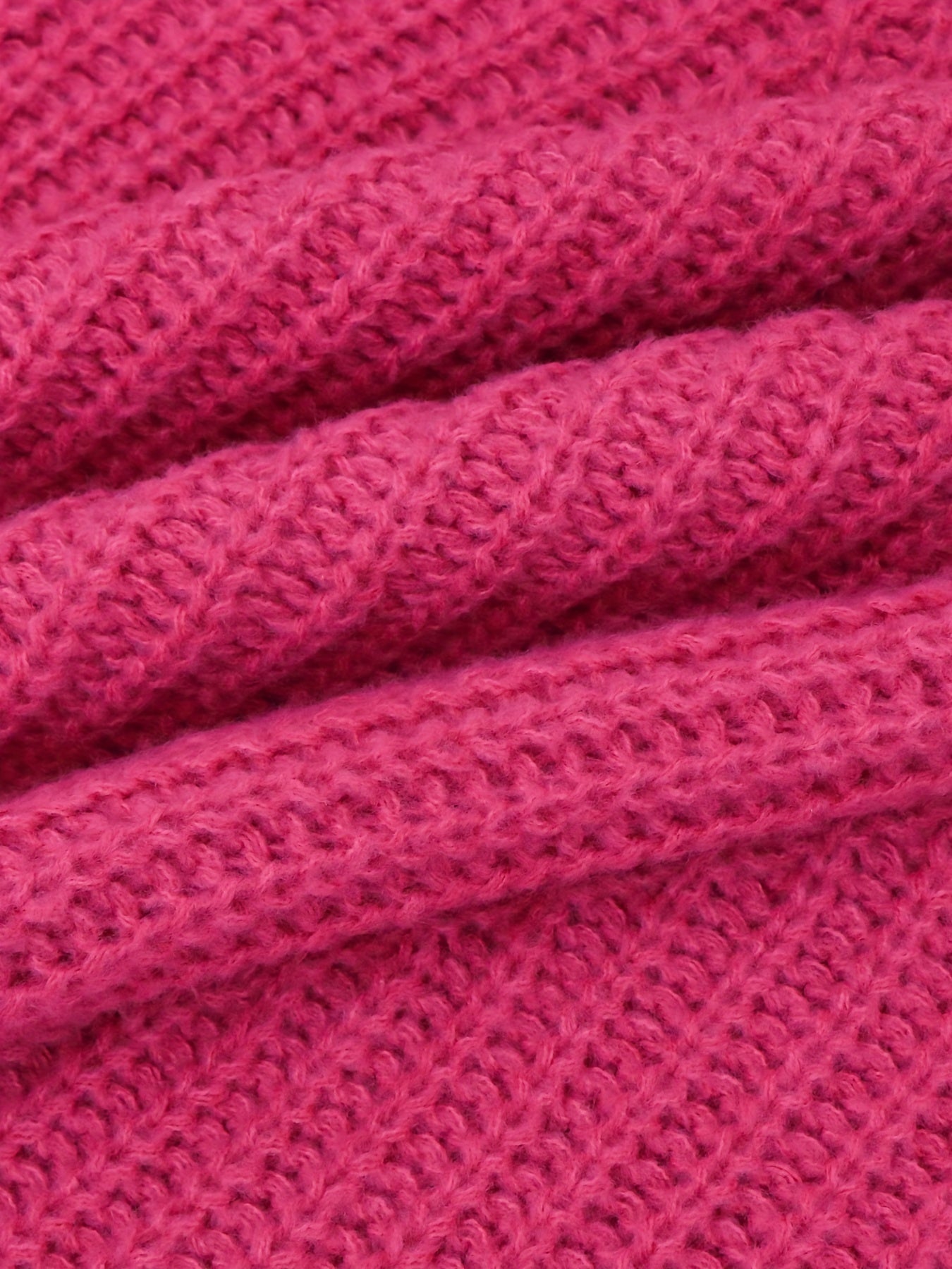 Ribbed Turtle Neck Sweater Loose Fit Pullover Jumper
