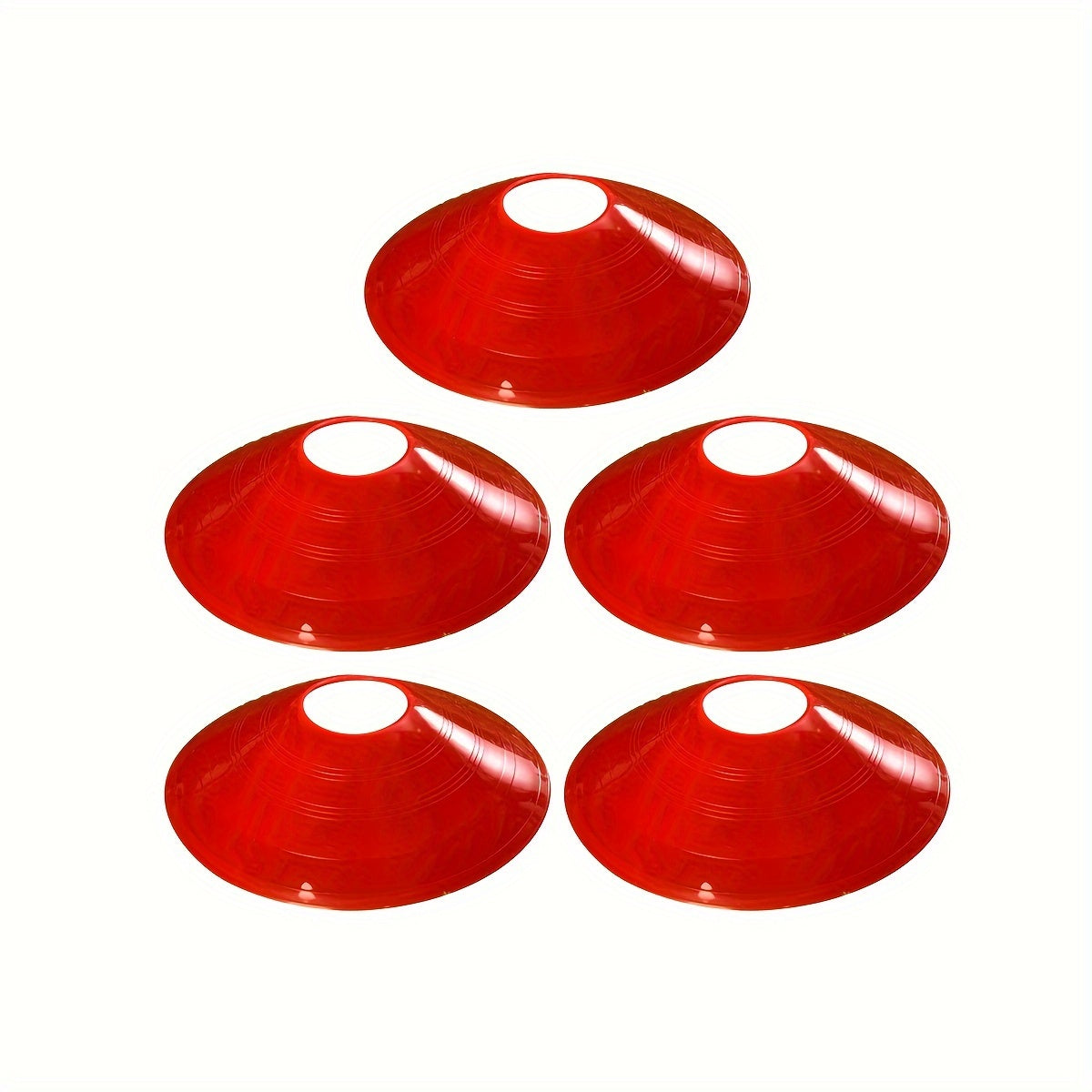 5pcs Football Agility Training Cones Round Disc Cones