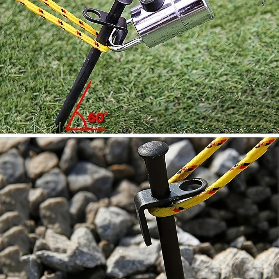 6pcs Outdoor Camping Ground Nails Beach Camp Nails