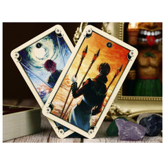 Mystical Manga Tarot Card Set with Guide - Outdoor Camping Game