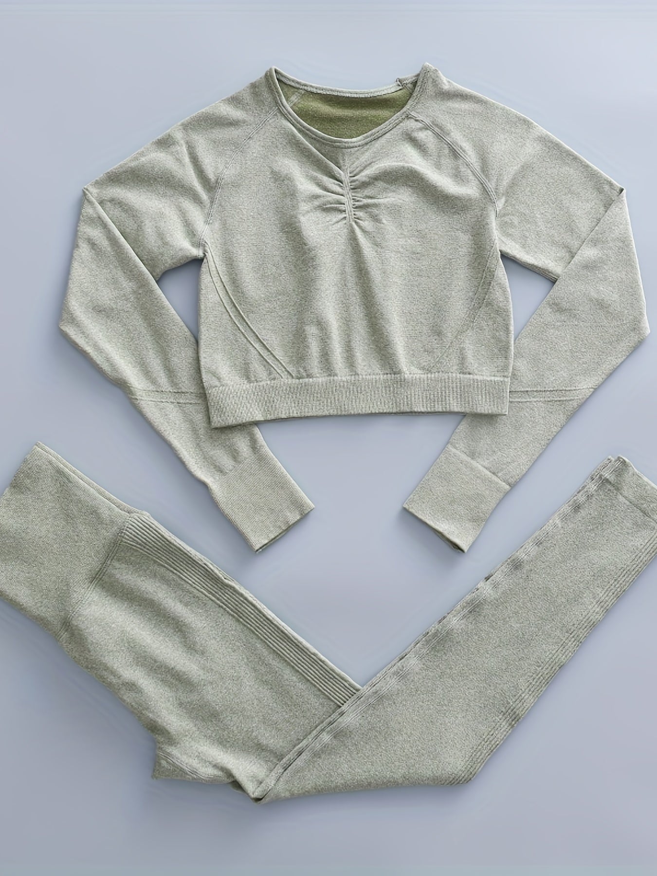 Women's Yoga Set with Butt Lift Leggings and Top