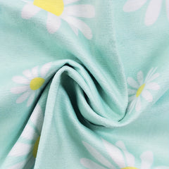 Quick Dry Daisy Printed Microfiber Hand Towel 15.7 x 31.5 Inches