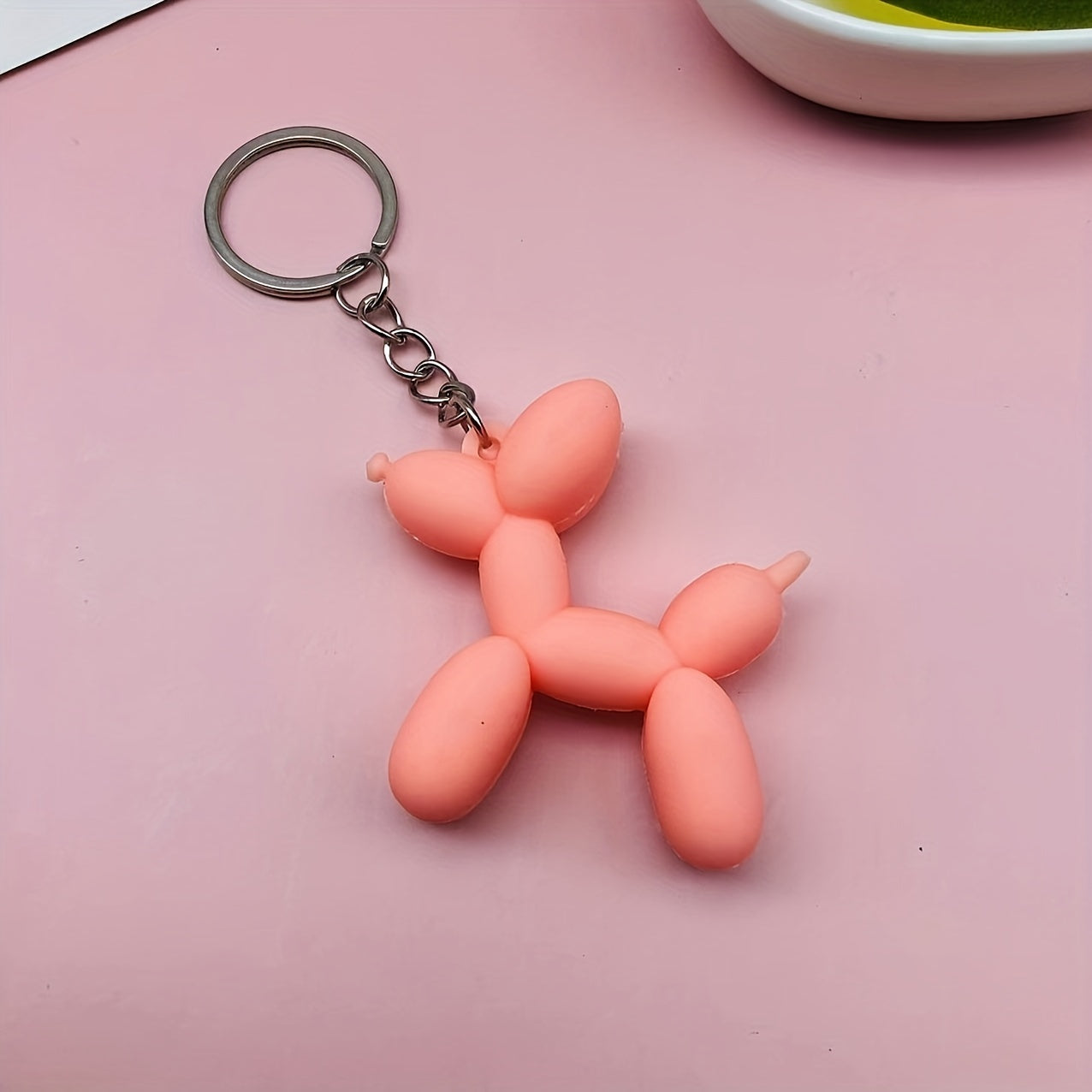 5pcs Balloon Puppy Model Keychain Party Favors
