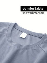 Men's Quick Dry Compression T-Shirt Moisture Wicking Base Layer Tee