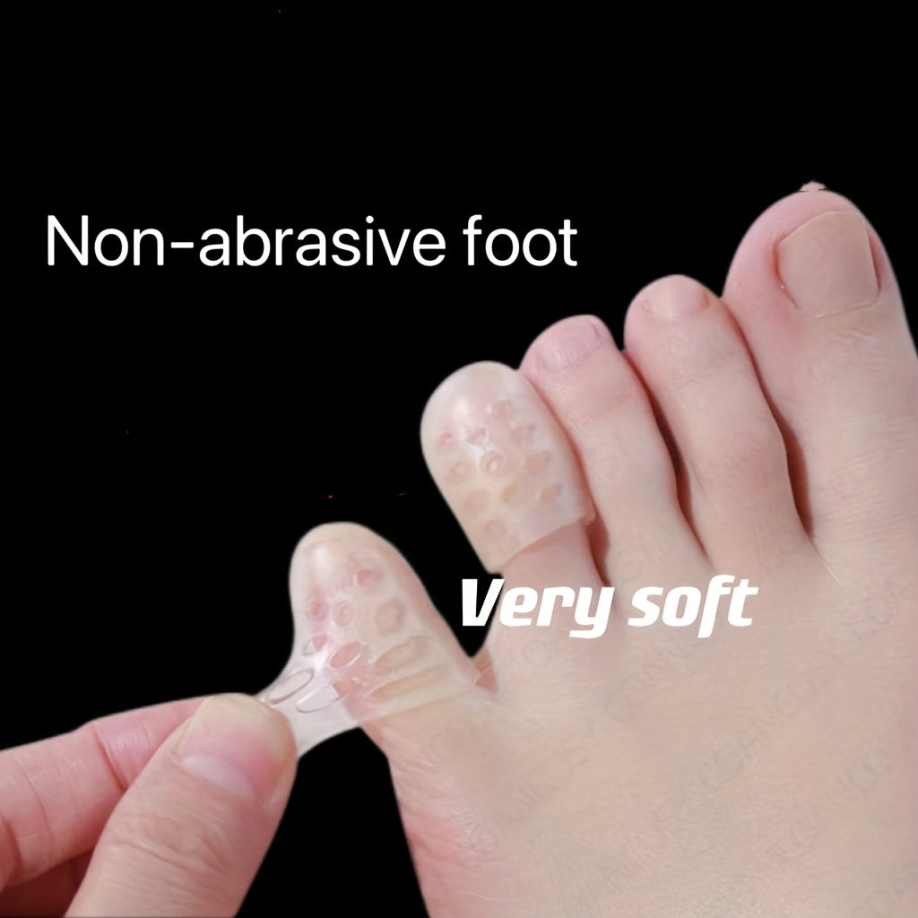2pcs Small Toe Protectors Against Foot Abrasion