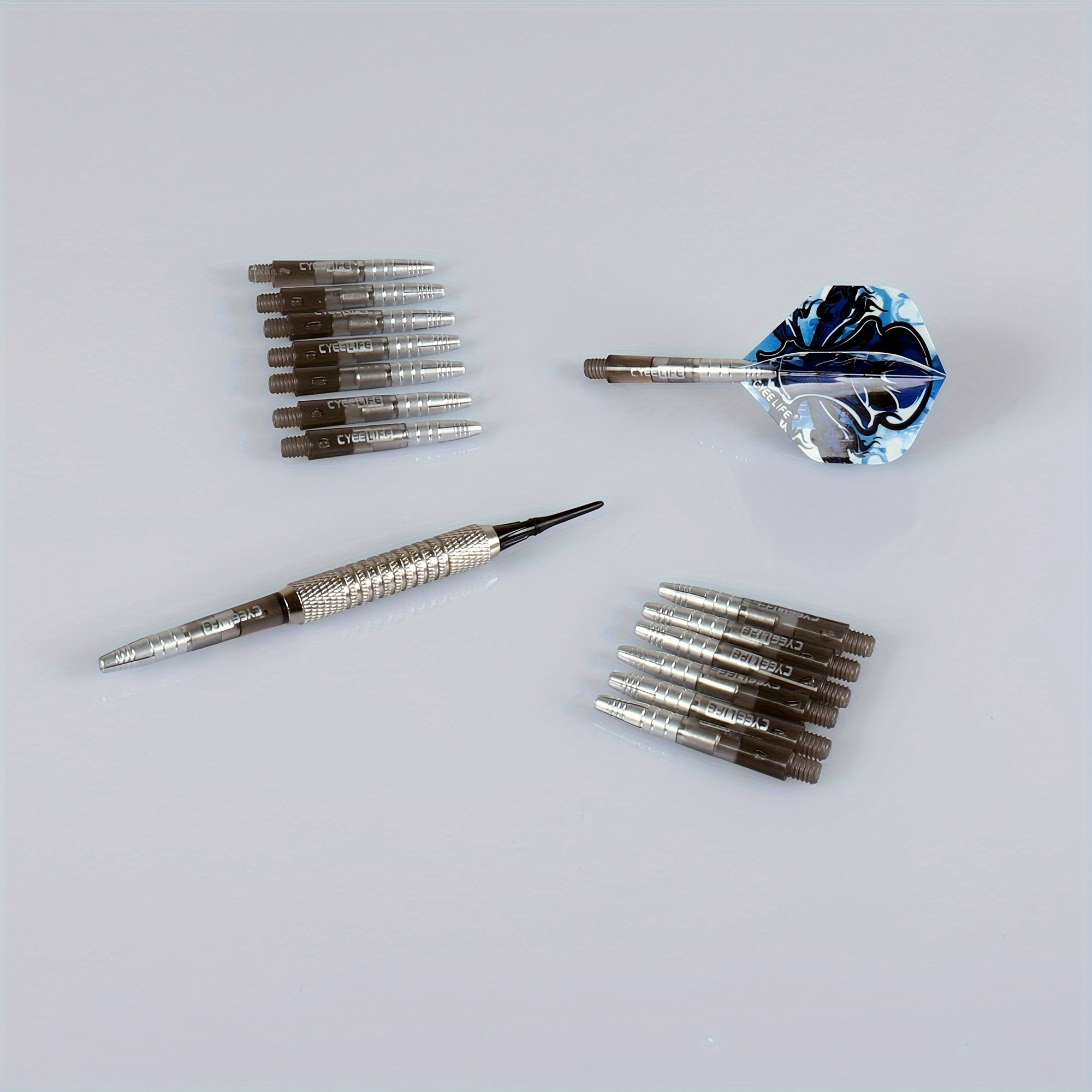 35mm Colorful PC Dart Shaft Aluminum Head Competition Accessories