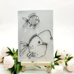 Animal Stamp Painting Tools DIY Scrapbook Decoration Silicone Clear Stamps