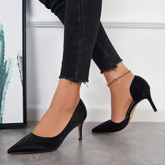 Women's High Heel Slip On Stiletto Pumps