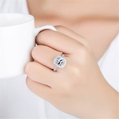 Zircon Wedding Women's Open Ring