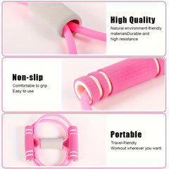 8-Shaped Yoga Resistance Rope & Yoga Ring Fitness Stretcher