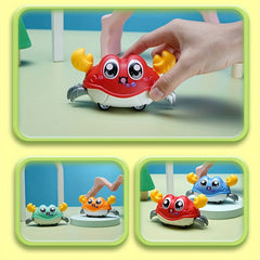 Insect Crab Toy for Kids No Inertia Movement Crawling Toy Car 8 Legs