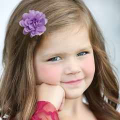 32pcs Colorful Flower Hair Clips & Hair Comb Accessories Set for Girls