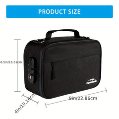 Travel Storage Box With Combination Lock Large Capacity Crossbody Bag