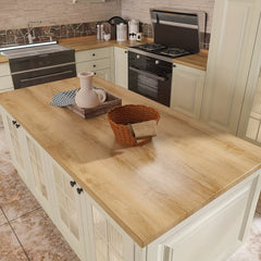Camel Wood Grain Retro Light Khaki Wallpaper 15.8inX39.4