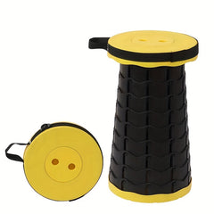 Portable Telescopic Stool Lightweight Folding Stool for Travel Fishing Hiking