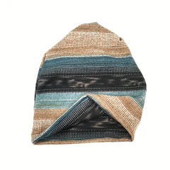 Unisex Striped Beanie Hat for Outdoor Cycling