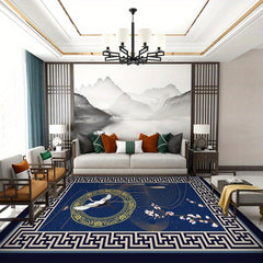 Non Slip Lotus Living Room Carpet Soft Padded Home Floor Mat