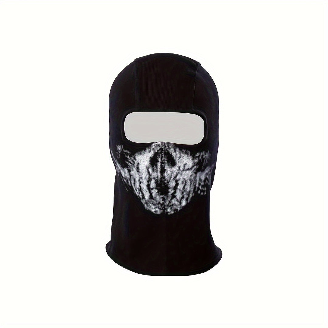 Halloween Dress Up Hat Riding Mask Sweat Absorption Sunscreen Headgear