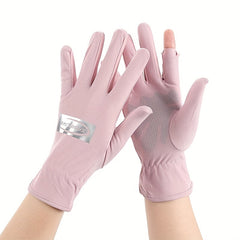 Breathable Sun Protection Gloves for Outdoor Activities