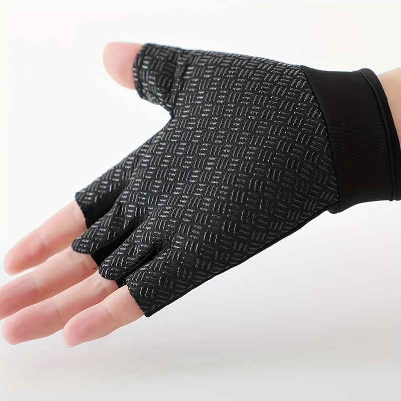 Gel Padded Half Finger Cycling Gloves for Road Mountain Bikes