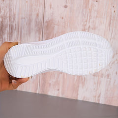 Women's Breathable Mesh Sneakers Casual Lightweight Slip On Walking Shoes