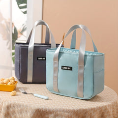 Insulated Lunch Bag Aluminum Foil Leak Proof Office School Picnics