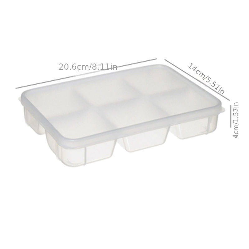 Preparation Lunch Box Freeze Meat Onion Ginger Garlic Storage