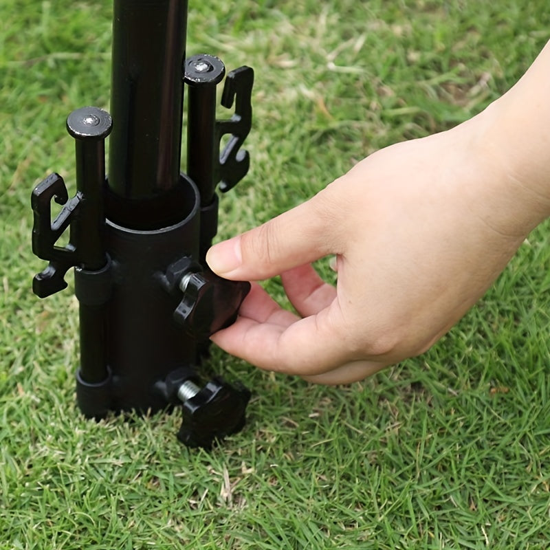 Adjustable Steel Canopy Pole Fixer for Camping