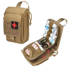 Camouflage 1000D Nylon First Aid Bag for Outdoor Activities