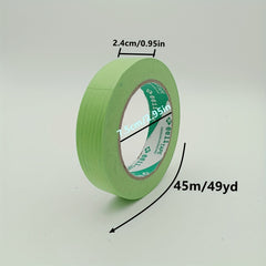 5pcs Bulk Paint Washi Tape Low Adhesive 2.0 95in 45m Green Paint Tape