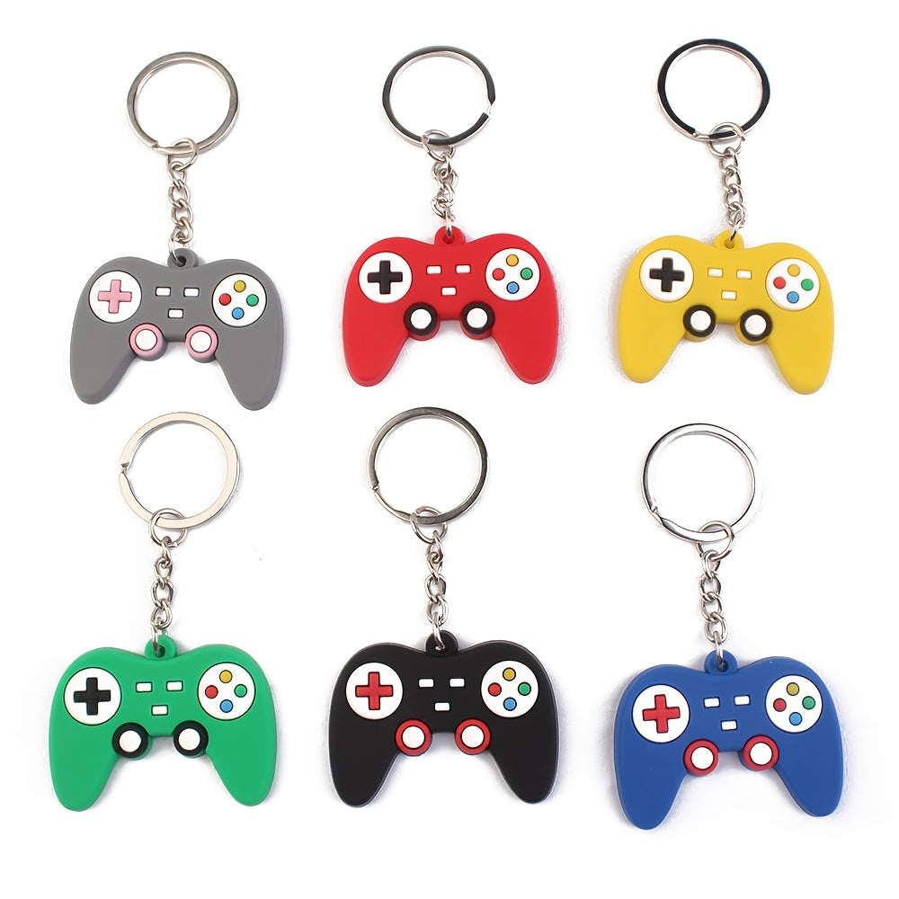 PVC Video Game Controller Keychain Party Favors Supplies
